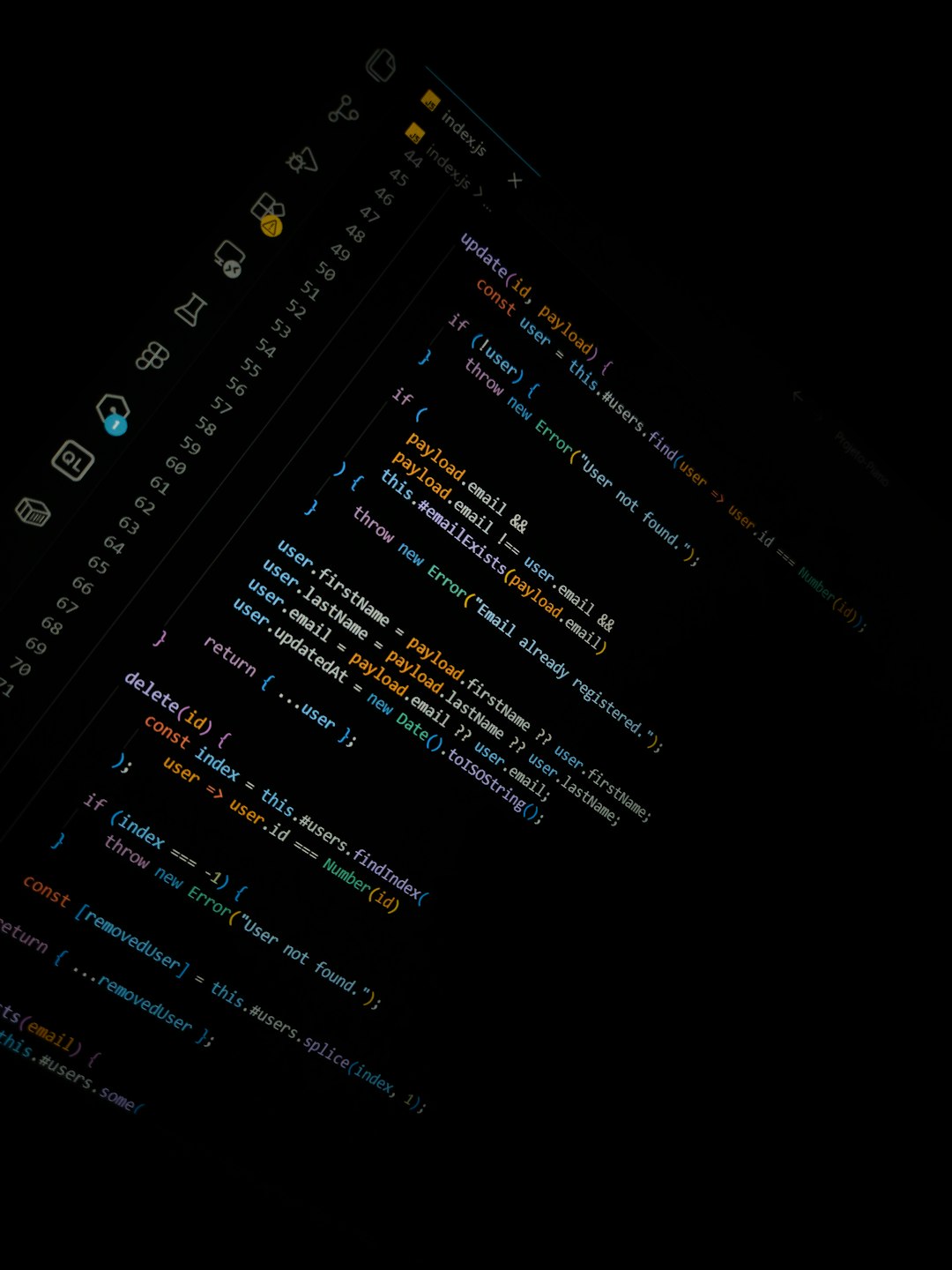 JavaScript (JS) Code, Back-end, Source-code, algorithm, Notebook, VS Code